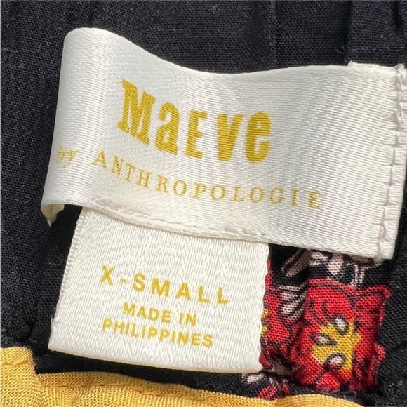 Maeve Anthropologie Skort Shorts Pleated Front Floral - Picture 4 of 5